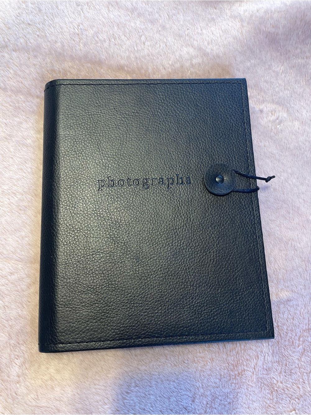 Black photo album
